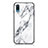 Custodia Silicone Gel Laterale Fantasia Modello Specchio Cover per Samsung Galaxy M02 Bianco