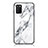 Custodia Silicone Gel Laterale Fantasia Modello Specchio Cover per Samsung Galaxy M02s Bianco