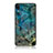 Custodia Silicone Gel Laterale Fantasia Modello Specchio Cover per Samsung Galaxy M10 Blu