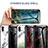 Custodia Silicone Gel Laterale Fantasia Modello Specchio Cover per Samsung Galaxy M11