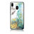 Custodia Silicone Gel Laterale Fantasia Modello Specchio Cover per Samsung Galaxy M20 Verde