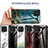 Custodia Silicone Gel Laterale Fantasia Modello Specchio Cover per Samsung Galaxy M53 5G
