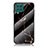 Custodia Silicone Gel Laterale Fantasia Modello Specchio Cover per Samsung Galaxy M62 4G Oro e Nero