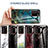 Custodia Silicone Gel Laterale Fantasia Modello Specchio Cover per Samsung Galaxy Note 20 Ultra 5G