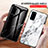 Custodia Silicone Gel Laterale Fantasia Modello Specchio Cover per Samsung Galaxy S20 5G