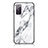 Custodia Silicone Gel Laterale Fantasia Modello Specchio Cover per Samsung Galaxy S20 FE 5G Bianco