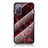 Custodia Silicone Gel Laterale Fantasia Modello Specchio Cover per Samsung Galaxy S20 FE 5G Rosso