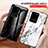 Custodia Silicone Gel Laterale Fantasia Modello Specchio Cover per Samsung Galaxy S20 Ultra 5G