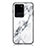 Custodia Silicone Gel Laterale Fantasia Modello Specchio Cover per Samsung Galaxy S20 Ultra 5G Bianco