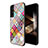 Custodia Silicone Gel Laterale Fantasia Modello Specchio Cover per Samsung Galaxy S24 5G Colorato