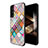 Custodia Silicone Gel Laterale Fantasia Modello Specchio Cover per Samsung Galaxy S24 5G Multicolore