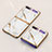 Custodia Silicone Gel Laterale Fantasia Modello Specchio Cover per Samsung Galaxy Z Flip 5G