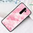 Custodia Silicone Gel Laterale Fantasia Modello Specchio Cover per Xiaomi Redmi Note 8 Pro Oro Rosa