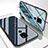 Custodia Silicone Gel Laterale Fantasia Modello Specchio Cover S01 per Huawei Mate 20