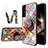 Custodia Silicone Gel Laterale Fantasia Modello Specchio Cover S01 per Samsung Galaxy S24 Plus 5G Colorato