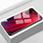 Custodia Silicone Gel Laterale Fantasia Modello Specchio Cover S02 per Huawei Honor V30 Pro 5G Rosso