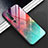 Custodia Silicone Gel Laterale Fantasia Modello Specchio Cover S02 per Xiaomi Mi 10 Rosso
