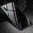 Custodia Silicone Gel Laterale Fiori Specchio Cover K01 per Xiaomi Mi A3 Nero