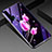 Custodia Silicone Gel Laterale Fiori Specchio Cover K02 per Huawei Honor 20 Pro Rosa Caldo