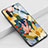 Custodia Silicone Gel Laterale Fiori Specchio Cover K04 per Xiaomi Mi A3