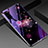 Custodia Silicone Gel Laterale Fiori Specchio Cover M01 per Samsung Galaxy S20 Plus 5G Viola