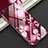 Custodia Silicone Gel Laterale Fiori Specchio Cover M03 per Oppo R15X