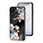 Custodia Silicone Gel Laterale Fiori Specchio Cover per OnePlus Nord 2T 5G