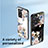Custodia Silicone Gel Laterale Fiori Specchio Cover per OnePlus Nord N20 SE