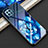 Custodia Silicone Gel Laterale Fiori Specchio Cover per Oppo Reno4 SE 5G