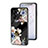 Custodia Silicone Gel Laterale Fiori Specchio Cover per Realme Narzo 50 5G
