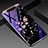 Custodia Silicone Gel Laterale Fiori Specchio Cover per Samsung Galaxy A80