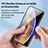 Custodia Silicone Gel Laterale Fiori Specchio Cover per Samsung Galaxy M13 4G