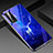 Custodia Silicone Gel Laterale Fiori Specchio Cover per Vivo X51 5G