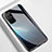 Custodia Silicone Gel Laterale Mistica Luna Stelle Specchio Cover per Huawei Honor 30S Nero