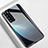 Custodia Silicone Gel Laterale Mistica Luna Stelle Specchio Cover per Huawei Nova 7 5G Nero
