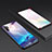 Custodia Silicone Gel Laterale Mistica Luna Stelle Specchio Cover per Samsung Galaxy Note 10 Plus