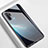 Custodia Silicone Gel Laterale Mistica Luna Stelle Specchio Cover per Samsung Galaxy Note 10 Plus 5G Nero