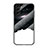 Custodia Silicone Gel Laterale Mistica Luna Stelle Specchio Cover per Samsung Galaxy S22 5G Bianco