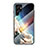 Custodia Silicone Gel Laterale Mistica Luna Stelle Specchio Cover per Samsung Galaxy S22 Ultra 5G Multicolore