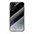 Custodia Silicone Gel Laterale Mistica Luna Stelle Specchio Cover per Samsung Galaxy S22 Ultra 5G Nero