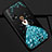 Custodia Silicone Gel Morbida Abito Ragazza Cover K01 per Huawei Honor 20 Pro Blu