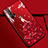 Custodia Silicone Gel Morbida Abito Ragazza Cover K01 per Huawei Honor 20 Pro Rosso