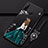 Custodia Silicone Gel Morbida Abito Ragazza Cover K01 per Huawei P30 Lite New Edition Nero