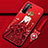 Custodia Silicone Gel Morbida Abito Ragazza Cover K01 per Huawei P40 Lite 5G