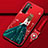 Custodia Silicone Gel Morbida Abito Ragazza Cover K01 per Huawei P40 Lite 5G