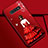 Custodia Silicone Gel Morbida Abito Ragazza Cover K01 per Samsung Galaxy S10 5G Rosso