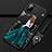 Custodia Silicone Gel Morbida Abito Ragazza Cover per Huawei Honor Play4 Pro 5G Verde