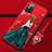 Custodia Silicone Gel Morbida Abito Ragazza Cover per Huawei Honor X10 Max 5G Verde