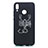 Custodia Silicone Gel Morbida Costellazione Cover S05 per Huawei Y9 (2019) Nero