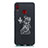 Custodia Silicone Gel Morbida Costellazione Cover S12 per Huawei Honor View 10 Lite Nero